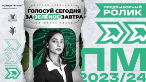 Партия «Зеленые». Тэлли Багирова. Парламентская модель 2023/24