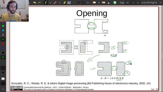 Clase 10 Operaciones morfologicas en Regiones - Vision Artificial UNQ смотреть онлайн