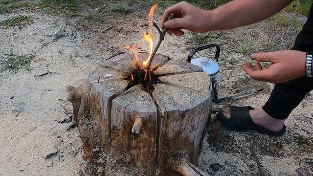Финская свеча. Осмотр огорода. Жизнь в деревне. смотреть онлайн