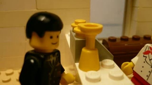 Monty Python's Cheese Shop Sketch (Lego-Style)