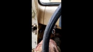 Запускаем ГАЗ 53. Первые метры после 4х летнего простоя.