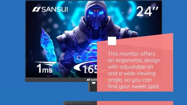 ?️ Sansui 24-Inch 165HZ 1MS Ips Gaming Monitor With Dp/Hdmi Ports Review ?️ смотреть онлайн