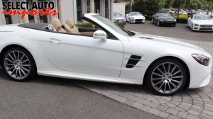 2017 Mercedes-Benz SL550 Roadster, Designo Diamond White, Select Auto Imports in Alex, VA #20210