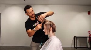 Cutting a Shaggy Little Bob with the right Blonde tones -  Episode 122 HairTube with Adam Ciaccia