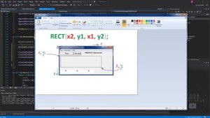 РАБОТА С ЦВЕТОМ И ЦВЕТНЫЕ ПРЯМОУГОЛЬНИКИ  -  C++ WINAPI ЧАСТЬ #11