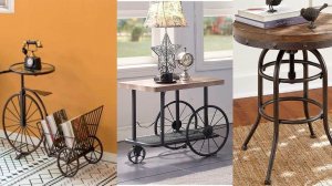 Furniture from the wheel   incredible ideas for