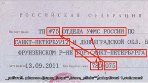 Как узнать код подразделения, выдавшего паспорт