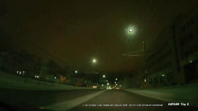 Уличное освещение на ул Комсомольской, 24.11.2017 г. смотреть онлайн