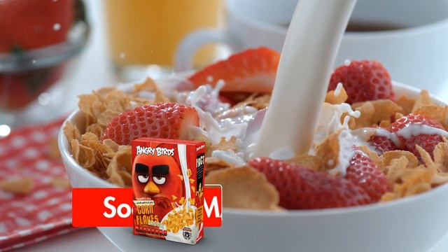 Corn Flakes Angry Birds смотреть онлайн