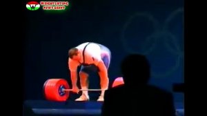 Попытка Андрея Чемеркина толкнуть штангу весом 272.5 кг