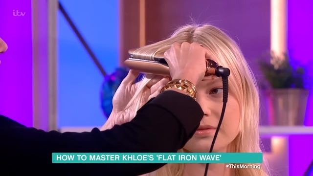Jen Atkin's Hair Tips - Flat Iron Wave | This Morning смотреть онлайн
