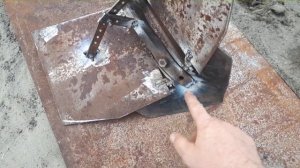 Самодельный ушастый окучник для мотоблока из культиваторной лапы. Регулируемый