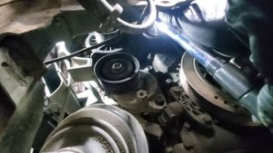 Ford Escape 2.3l belt idler pulley replacement