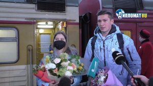 Анастасия Мишина и Александр Галлямов подвели итоги Олимпиады в Пекине