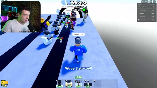ПОСТРОИЛ МЕГА БАШНЮ КАМЕРАМЕНОВ vs СКИБИДИ ТУАЛЕТ ROBLOX смотреть онлайн