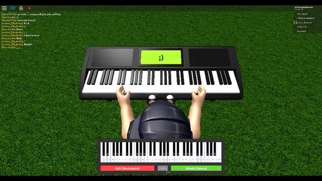 Undertale Ost On Piano[Roblox] смотреть онлайн