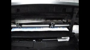 Укладка шлейфа СНПЧ в Canon MG2140, MG2240, MG3540