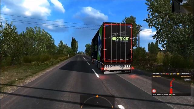 ets2 test drive mercedes mp4 open pipe sound mods 1.35 смотреть онлайн