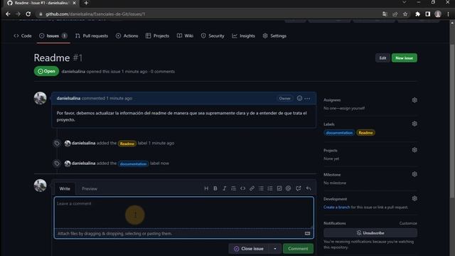 Git y GitHub | Issues y Projects #11 смотреть онлайн