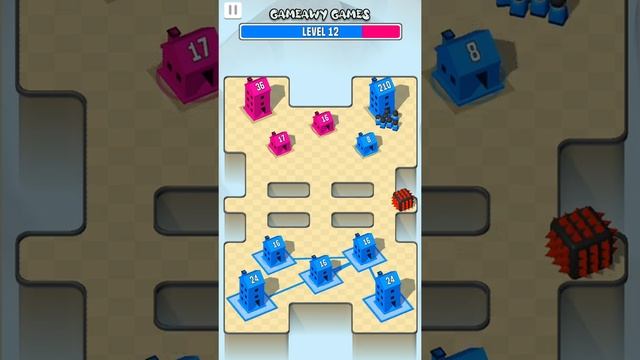 City War 3D Crowd Battle Gameplay Part 4 From Level 10 to Level 14 | Gameawy Games смотреть онлайн