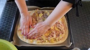 ПИРОГ МЯСНОЙ С КАРТОШКОЙ, ПРОСТОЙ РЕЦЕПТ. БУДНИ С ТАТЬЯНОЙ