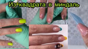 Из квадрата в миндаль