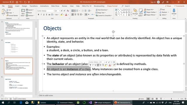Object and Classes In Java Part 1 смотреть онлайн