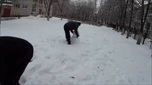 На что готов мужик ради 300 руб / Лепка Снеговиков кто быстрей