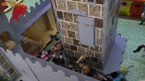 Взятие крепости. Мультик про рыцарей