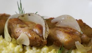 Как вкусно приготовить пшенную кашу с куриной голенью