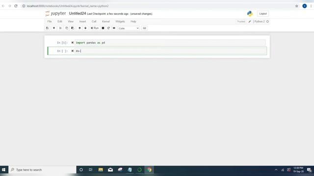 Open CSV file in Python Anaconda jupyter notebook