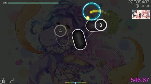osu!auto Nobore Susume! Takai Tou Karen Expert HDDT 794pp