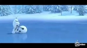 Олень и Снеговик Мультик