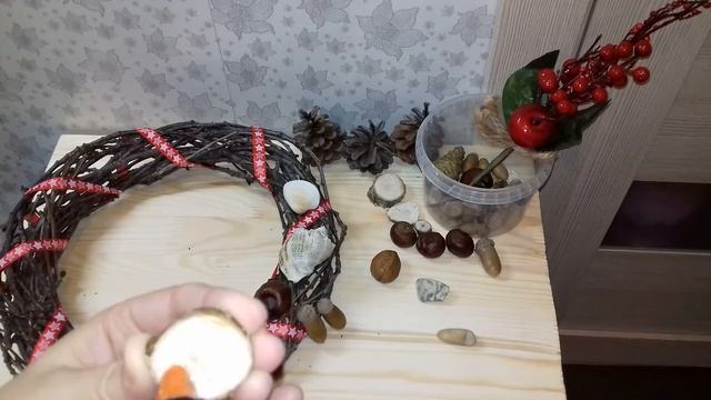 #348. Чем украсить ВЕНОЧЕК? Украшаем ВЕНОЧЕК на РОЖДЕСТВО, НОВЫЙ ГОД!!! смотреть онлайн