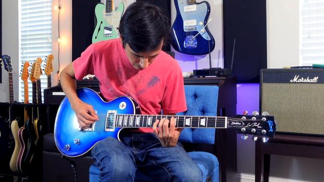 The Les Paul that won't break your back, but could break your wallet. смотреть онлайн