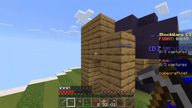 Playing Minecraft Cubecraft CTF cuz im bored смотреть онлайн