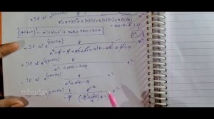 (D ^ 2 - 4D + 4) * y = 8x ^ 2 * e ^ (2x) * sin 2x Diploma m3 || very important question @mbuday1649