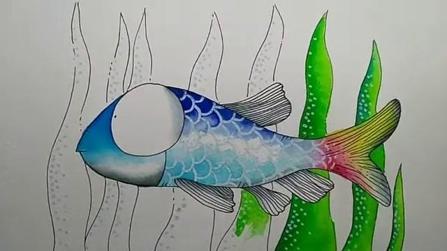 Pez en Acuarela смотреть онлайн