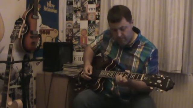 Epiphone riviera PS93 improvised jam. смотреть онлайн