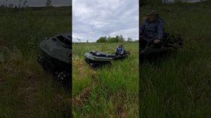 Ростин  по болоту испытание.первые поломки.