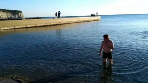 Дивноморск. 12. Октября 2018. 19 вода. 25 воздух.
