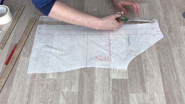 Как сшить простое платье на летнюю жару из штапеля на любой размер. Часть 1. Моделирование
