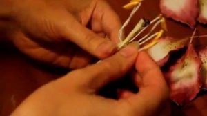 Мастер класс Лилия из фоамирана Часть 3