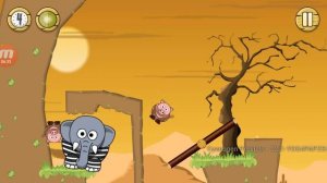 Гоооволомка Snoring Elephant puzzle - level 1-17 Дикий запад