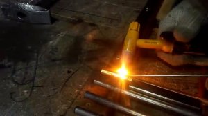 Сварка меди нержавеющей присадок.