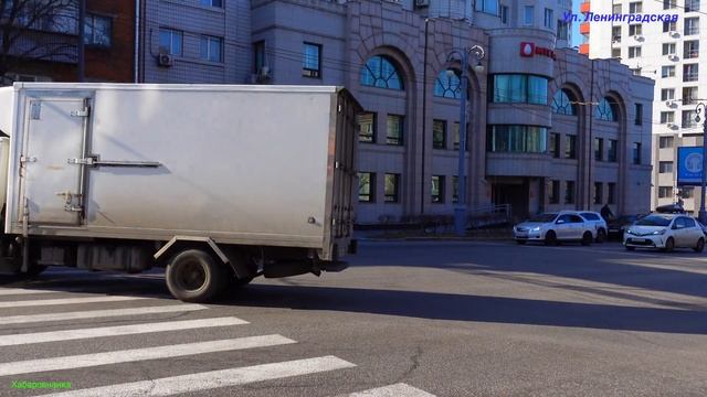 Прогулки по Хабаровску?.  Ул. Ленинградская