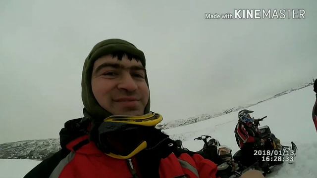 Снегоходы Талгар 13.01.18 покатушка на снегаходах Эндуро зимой смотреть онлайн
