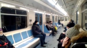 Поездка на 81-717(ЛВЗ) 8797 после КВР от станции Гагаринская до станции Победа