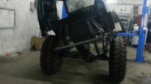 Тест передней подвески Suzuki Jimny. Часть 1.