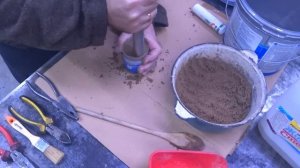 Отливка в гипсовую форму.